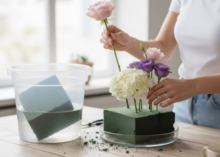 What Should I Choose: Floral Foam or Water?