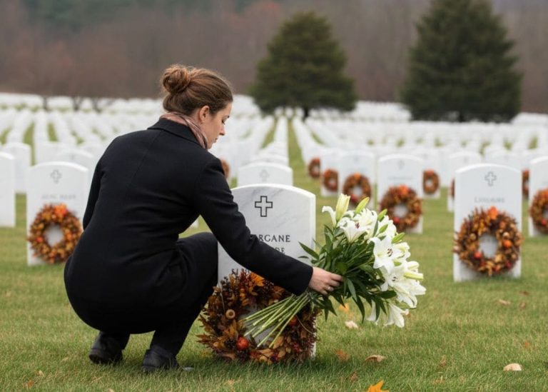 I Brought White Lilies to Visit My Father