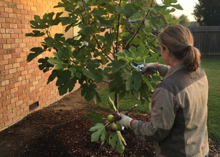 I Tried to Arrange Some Fig Branches in My Backyard