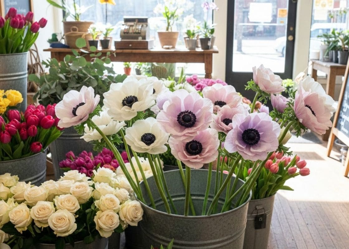 Never Mix Anemones With Chrysanthemums in One Vase