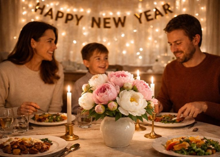 Our New Year Tradition With Peonies