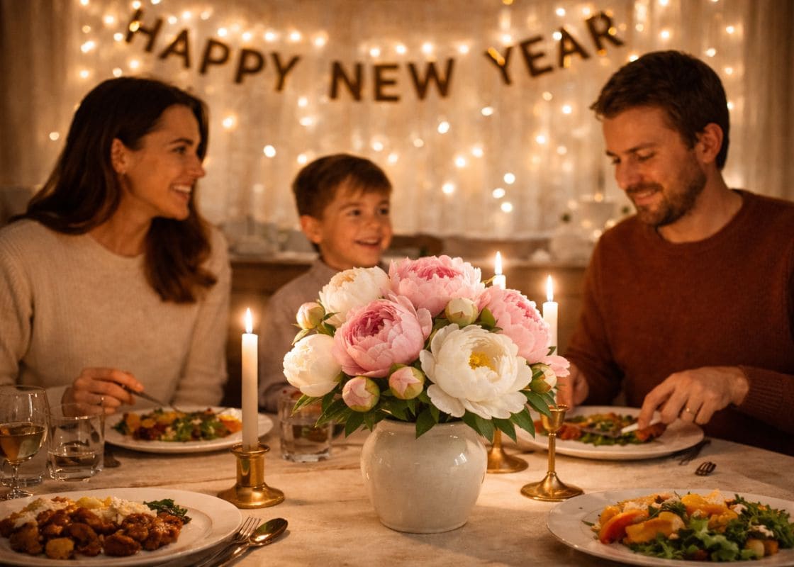 Our New Year Tradition With Peonies