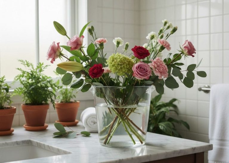 Where Flowers Wait Before They Become a Vase