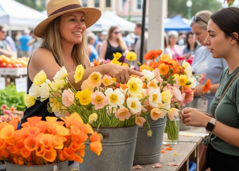 A Week of Full Poppies in My House