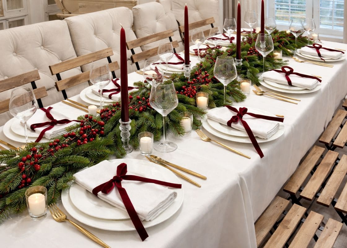 15 Christmas Table Decor Ideas for a Magical Holiday Dinner