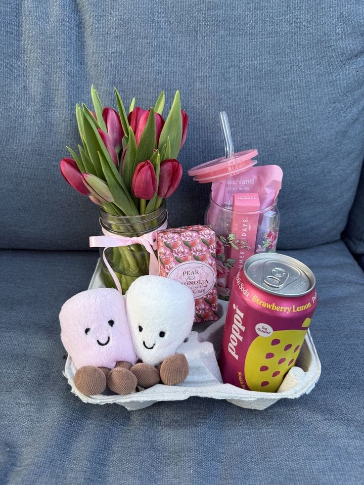 Mini Valentine Surprise Tray