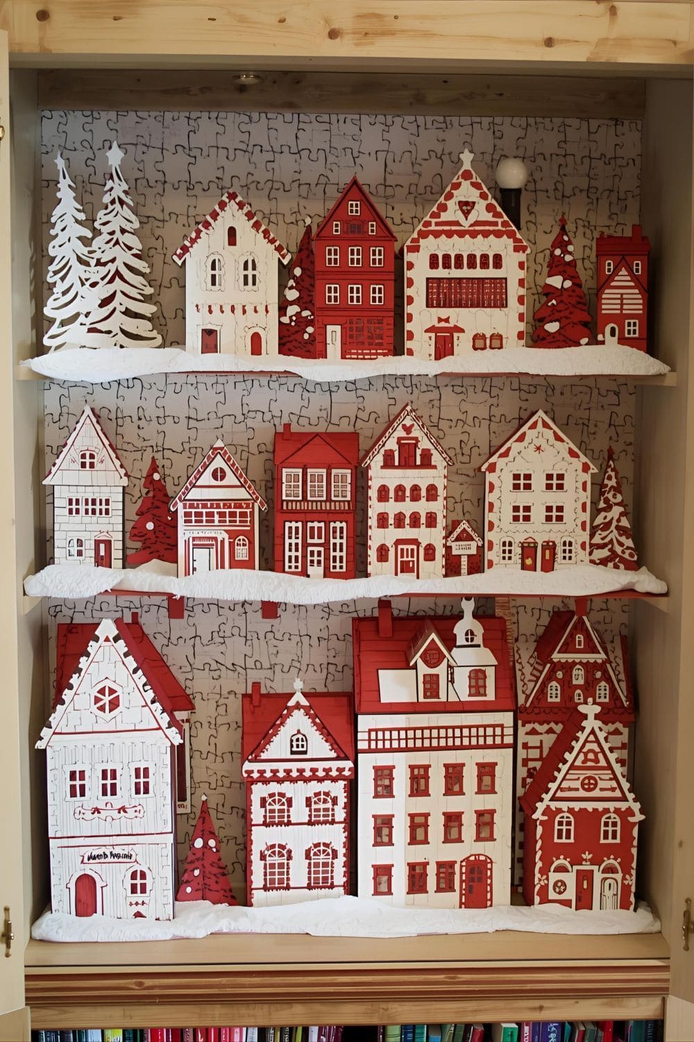 Red And White Village