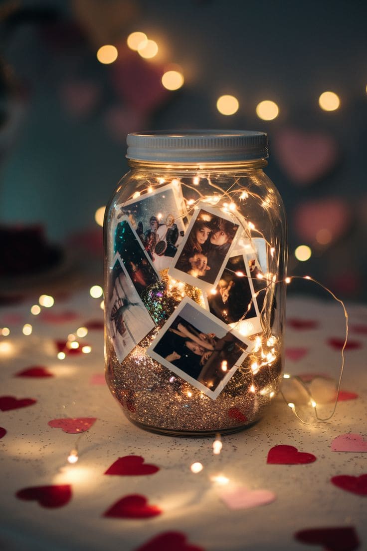 Romantic Memory Jar Light