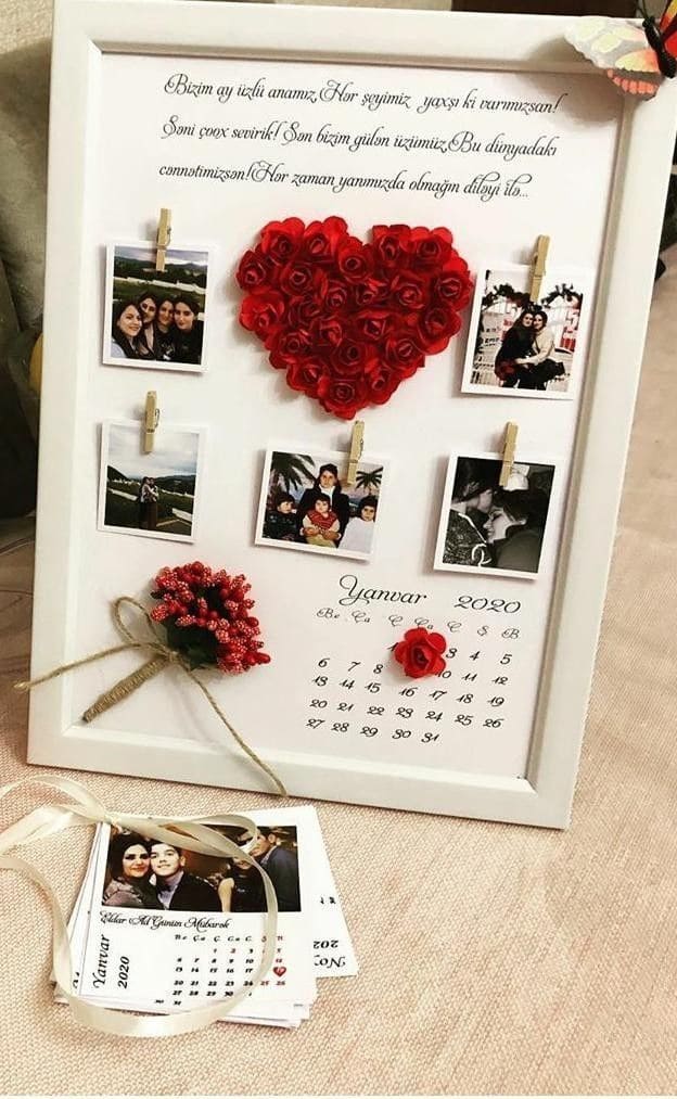 Romantic Photo Memory Frame